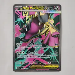 Mega Mawile ex 162/132 Ultra Rare Full Art Holo Mega Evolution Pokemon TCG NM/M - Image 1