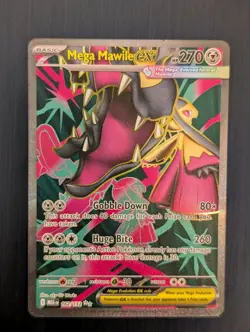 Pokemon TCG Mega Mawile EX 162/132 - Mega Evolution - Full Art Double Rare -Nm - Image 1