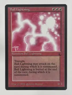 Ball Lightning The Dark LP Light Play MTG Magic The Gathering B - Image 1