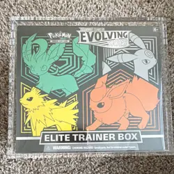 Pokemon TCG Sword Shield Evolving Skies Elite Trainer Box ETB Sealed - Image 1