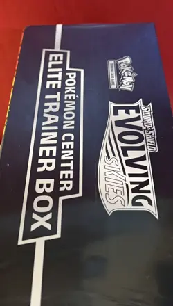 Pokemon TCG Evolving Skies Pokemon Center Elite Trainer Box (ETB) Sealed - Image 2