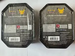Pokemon 25th Anniversary Celebrations Tin Set: Lance's Charizard & Dark Sylveon - Image 2