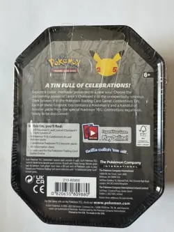 Pokemon 25th Anniversary Celebrations Tin Set: Lance's Charizard & Dark Sylveon - Image 3