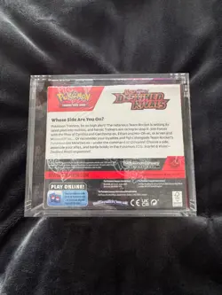 Pokemon TGC Destined Rivals Booster Box 36 Packs *New & Sealed With Acrylic Case - Image 3