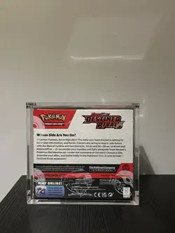 Pokemon TCG - Destined Rivals Booster Box New & Sealed With Acrylic Case - Image 3