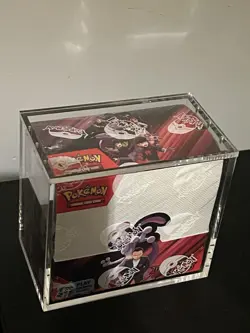 Pokemon TCG - Destined Rivals Booster Box New & Sealed With Acrylic Case - Image 5