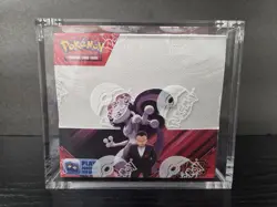 Pokemon TGC Destined Rivals Booster Box 36 Packs *New & Sealed With Acrylic Case - Image 1