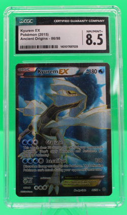 2015 Kyurem EX (Full Art) 86/98 - XY Ancient Origins - Pokemon TCG NM! - Image 1