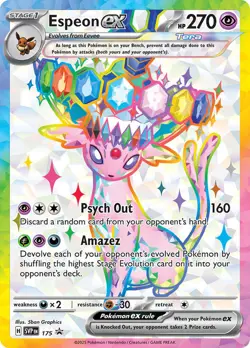 Espeon ex - 175 [SV: Scarlet & Violet Promo Cards] SVP 175 NM Holofoil - Image 1