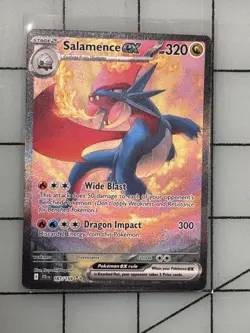 Pokemon TCG SALAMENCE EX 187/159 Journey Together Special Illustration Rare - NM - Image 1