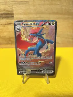 Pokemon TCG Salamence EX Special Illustration Rare Card 187/159 Journey Together - Image 1