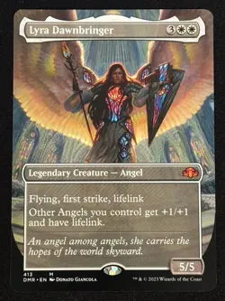 1x MTG Lyra Dawnbringer (Borderless) - Dominaria Remastered (DMR) #413 - Magic - Image 3