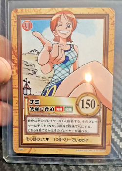 BANDAI One Piece Hyper Battle NAMI SCARCE C369 EARLY CARD VINTAGE LUFFY CREW - Image 1