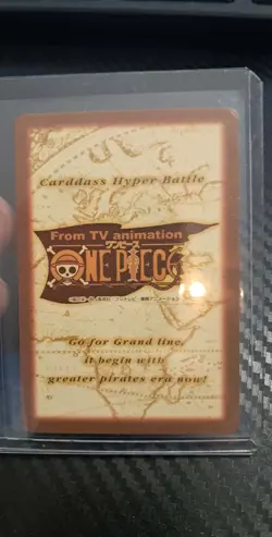 BANDAI One Piece Hyper Battle NAMI SCARCE C369 EARLY CARD VINTAGE LUFFY CREW - Image 2