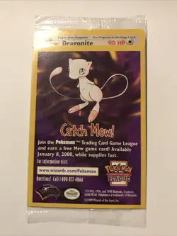 Pokemon TCG Dragonite Black Star Promo Card #5 Sealed - Image 1