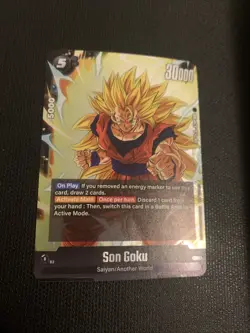 Dragon Ball Super Card Game-Son Goku-Power 30,000-Super Rare-# FB05-100 2 SR - Image 1