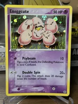 Pokemon TCG- Exeggcute 33/112 FireRed & LeafGreen Reverse Holo - Image 1