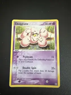 Pokemon Exeggcute EX 2004 TCG FireRed LeafGreen Reverse Holo Card 33/112 - Image 1