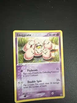 Pokemon Exeggcute EX 2004 TCG FireRed LeafGreen Reverse Holo Card 33/112 - Image 2