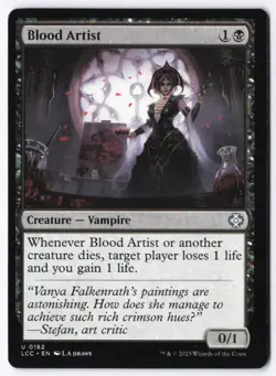Blood Artist U Commander: The Lost Caverns of Ixalan 182 NM - Image 1