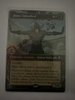 Bumi, Unleashed (Showcase) Avatar: The Last Airbender Foil - Image 1