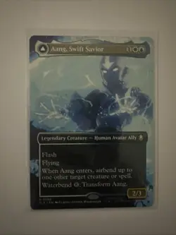 Aang, Swift Savior (0298) (Borderless) Avatar: The Last Airbender Regular - Image 1