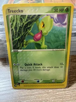 Treecko 80/97 2003 Vintage Pokemon TCG Collectible E Reader - Image 1