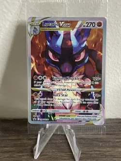 Lucario VSTAR Promo SWSH291 Crown Zenith ETB Pokemon Card - Sealed - Image 1