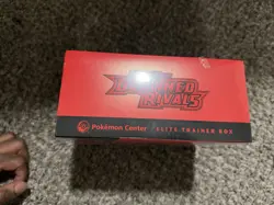 Pokemon Destined Rivals Pokemon Center ETB Sealed New In Box - Image 2