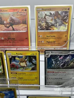 Pokemon Holo Lot R Names Raichu Raticate Rattata Rhyperior Regirock + - Image 2