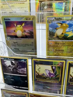 Pokemon Holo Lot R Names Raichu Raticate Rattata Rhyperior Regirock + - Image 4