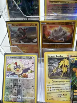 Pokemon Holo Lot R Names Raichu Raticate Rattata Rhyperior Regirock + - Image 5