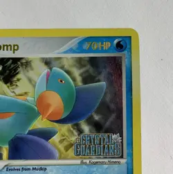 Pokemon TCG Marshtomp Reverse Holo EX Crystal Guardians 24/100 2006 Stage 1 - Image 4