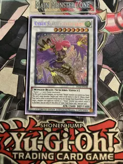 Cyber Slash Harpie Lady Secret Rare BLC1-EN010 Yugioh - Image 1