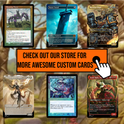 Demonic Tutor - Foil Custom Art Playtest card for MTG - Commander EDH - Image 3