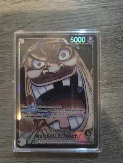 Marshall D Teach OP09-081 Leader Alt Art Emperors in the New World One Piece TCG - Image 1