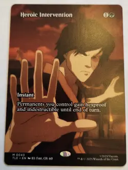 Heroic Intervention (Borderless) Avatar: The Last Airbender: Eternal-Legal... - Image 1
