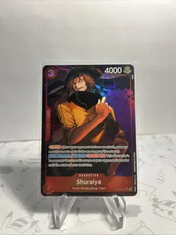 One Piece Shuraiya Alternate Art OP06-009 Wings of the Captain Foil English NM - Image 2