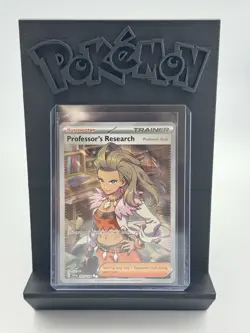 Professor's Research Full Art 240/198 Ultra Rare Scarlet & Violet Pokemon TCG NM - Image 1