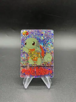 Squirtle Holo Pokemon Vintage Pocket Monsters Vending Prism Sticker 1156 - Image 1