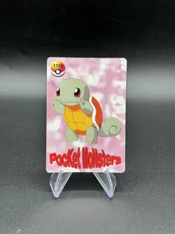 Squirtle Holo Pokemon Vintage Pocket Monsters Vending Prism Sticker 1156 - Image 2