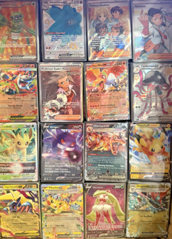 Pokemon Mystery Bundle - 75 Cards + Sleeves, Coin & Pin + Guaranteed EX/VSTAR - Image 3