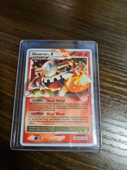 Pokemon Cards: Stormfront Rare Holo: Heatran Lv. X 97/100 LP - Image 3