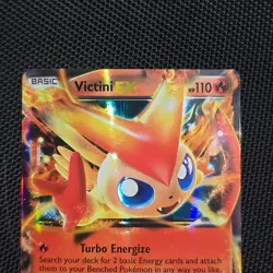Victini EX 18/135 Rare EX Holo - B&W - Plasma Storm - 2013 - Pokemon TCG - Image 2