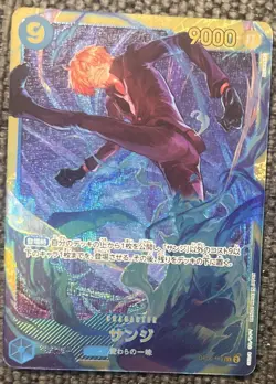 One Piece TCG Sanji OP06-119 SEC Wings of the Captain Foil Card Japanese Edition - Image 1