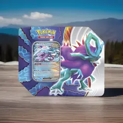 Pokemon Trading Card Games Paradox Destinies Walking Wakes ex Tin NEW - Image 1