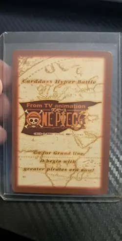 BANDAI One Piece Hyper Battle NAMI SCARCE C403 EARLY CARD VINTAGE LUFFY CREW - Image 2