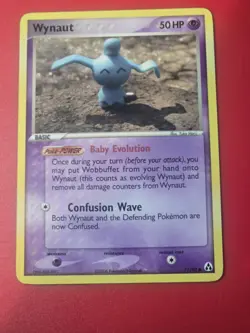 Wynaut 71/92 PL - Yuka Morii Clay - Legend Maker Pokemon Card - Image 1