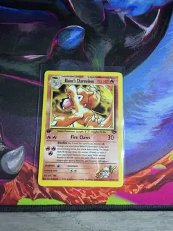 Pokemon Card - Blaine's Charmeleon Gym Challenge 31/132 Uncommon 1st Edition - Image 1