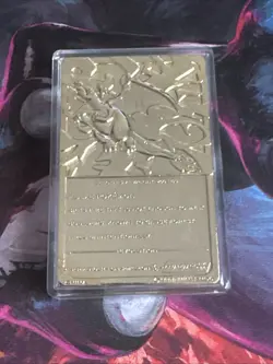 1999 Pokemon Special Edition 23 karat Gold Plated Trading Card / #06 Charizard - Image 5